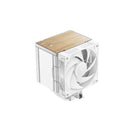 Deepcool Ak500 G2 Wh Wood Grain Top Cover Cpu Cooler 5 Heat Pipes