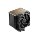 Deepcool Ak500 G2 Wood Grain Top Cover Cpu Cooler 5 Heat Pipes
