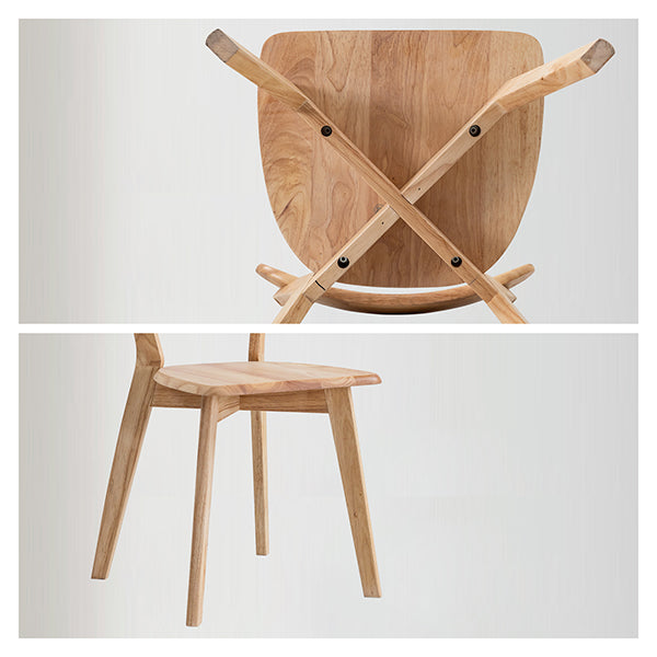 Wooden Dining Chairs Set Of 2 For Home Kitchen Restaurant Cafe