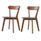 Wooden Dining Chairs Set Of 2 For Home Kitchen Restaurant Cafe