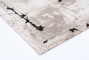 Clover Brook Grey Beige Plush Rug