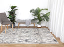 Zephyr Bloom Grey Plush Rug