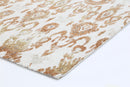 Sunset Bloom Cream Beige Geometric Rug