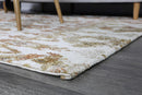 Sunset Bloom Cream Beige Geometric Rug