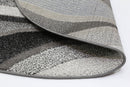 Coral Brook Grey Plush Round Rug