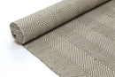 Lunar Oasis Grey Chevron Rug