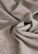 Lunar Oasis Grey Chevron Rug