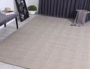 Lunar Oasis Grey Chevron Rug