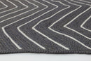 Dawn Nest Grey Natural Chevron Rug