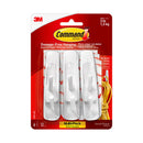 Command Hooks 17001Vp6Pk Medium White Pack Of 6