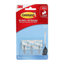 Command 17067Clr Small Clear Utensil Hooks Pack Of 3 Box Of 6