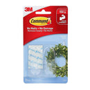 Command 17091Clr Medium Clear Hooks Pack Of 2 Box Of 6