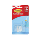 Command 17092Clr Small Clear Hooks Pack Of 2 Box Of 6