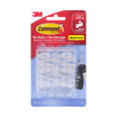Command 17006Clr Mini Clear Hooks Pack Of 6 Box Of 6