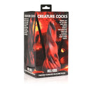 Creature Cocks Hell Kiss Red Fantasy Dildo