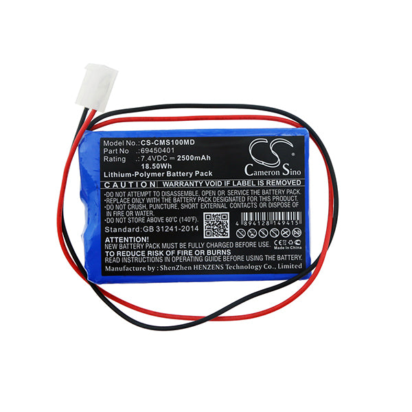 Cameron Sino Cs Cms100Md 2500Mah Replacement Battery For Contec