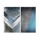 Contemporary Twisted Solar Water Feature Fountain With Led Light Black