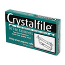 Crystalfile File Fastener 80Mm Pack Of 50