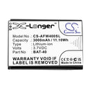 Cameron Sino Cs Afw400Sl 3000Mah Battery For At And T Hotspot