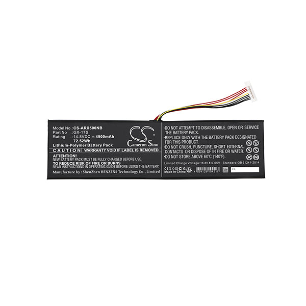 Cameron Sino Cs Arx500Nb 4900Mah Battery For Aorus Notebook Laptop
