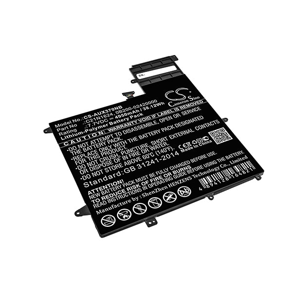 Cameron Sino Cs Aux370Nb 4950Mah Battery For Asus Notebook Laptop