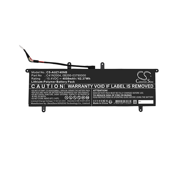Cameron Sino Cs Auz140Nb 4050Mah Battery For Asus Notebook Laptop