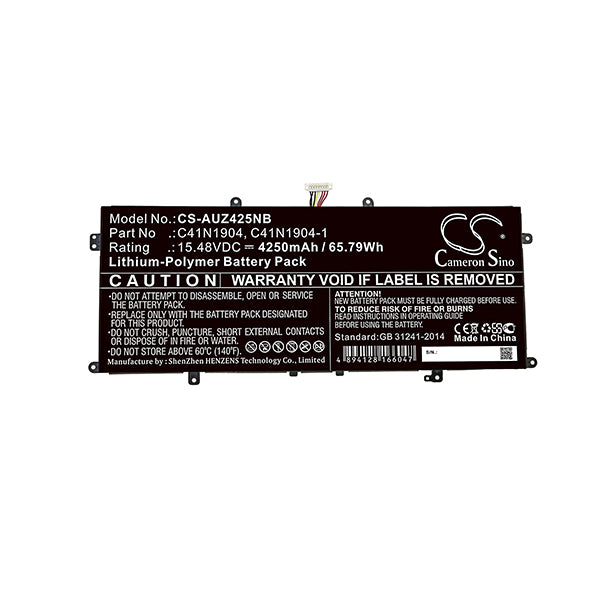 Cameron Sino Cs Auz425Nb 4250Mah Battery For Asus Notebook Laptop