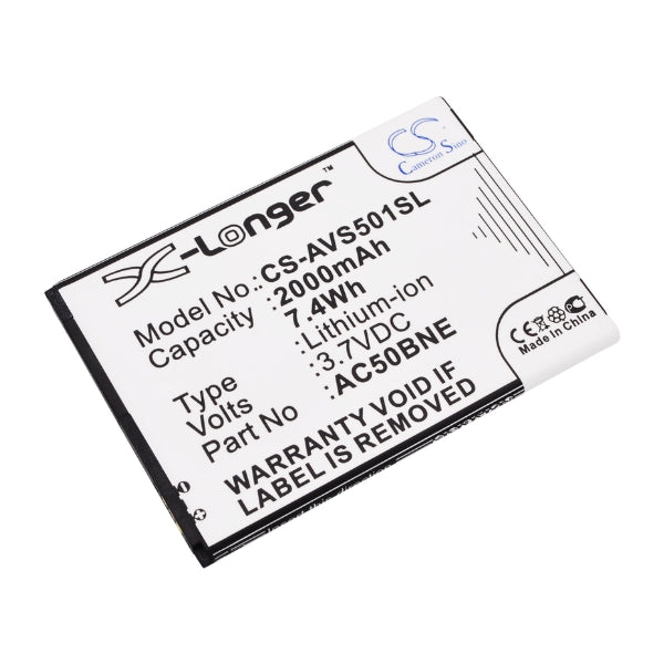 Cameron Sino Cs Avs501Sl 2000Mah Battery For Archos Mobile Smartphone