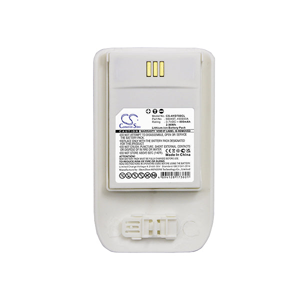 Cameron Sino Cs Ayd700Cl 800Mah Battery For Ascom Cordless Phone