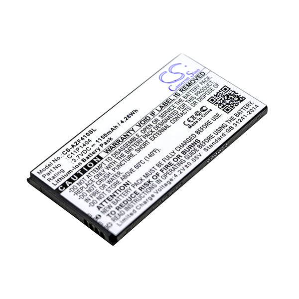 Cameron Sino Cs Azf410Sl 1150Mah Battery For Asus Mobile Smartphone