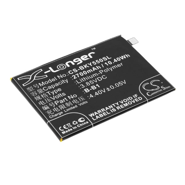Cameron Sino Cs Bky550Sl 2700Mah Battery For Vivo Mobile Smartphone