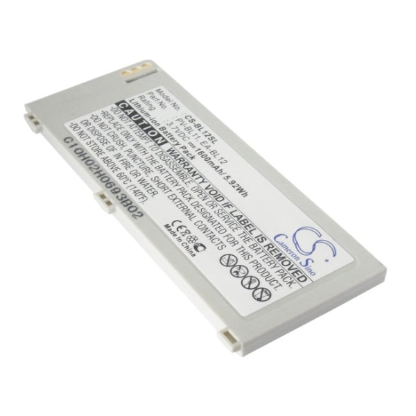 Cameron Sino Cs Bl12Sl 1600Mah Battery For T Mobile Mobile Smartphone