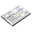 Cameron Sino Cs Bla029Sl 2300Mah Battery For Blu Mobile Smartphone