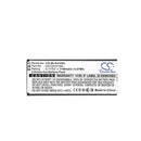 Cameron Sino Cs Bla410Sl 1100Mah Battery For Blu Mobile Smartphone