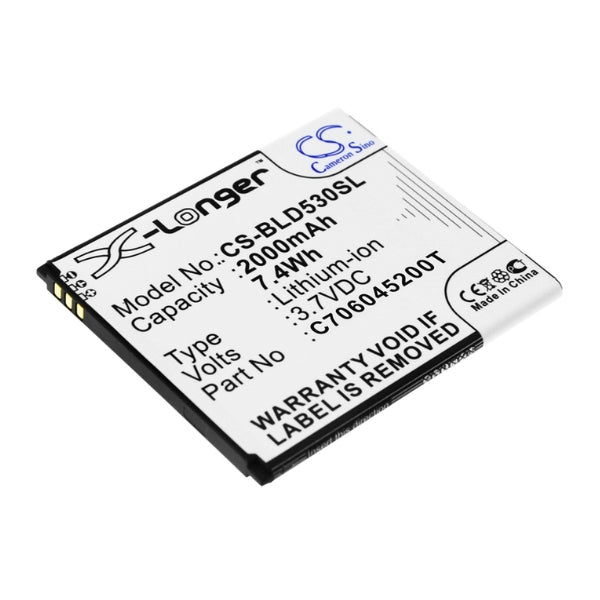 Cameron Sino Cs Bld530Sl 2000Mah Battery For Blu Mobile Smartphone