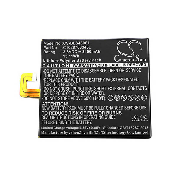 Cameron Sino Cs Bls480Sl 3450Mah Battery For Blu Mobile Smartphone