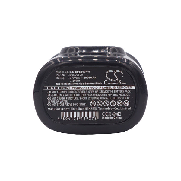 Cameron Sino 90500500 Battery For Black And Decker Power Tools