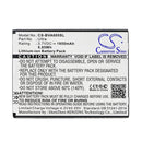 Cameron Sino Cs Bva600Sl 1850Mah Battery For Blackview Mobile