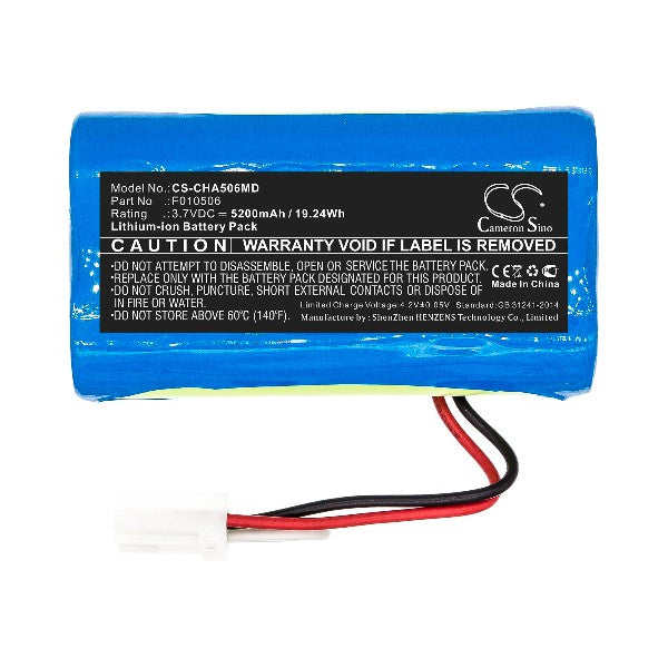 Cameron Sino Cscha506Md 5200Mah Battery For Cardinal Health Medical
