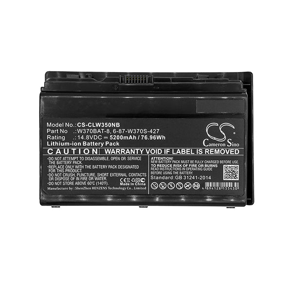 Cameron Sino Cs Clw350Nb 5200Mah Battery For Hasee Notebook Laptop