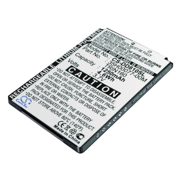 Cameron Sino Cs Dd810Sl 1250Mah Battery For Audiovox Mobile Smartphone