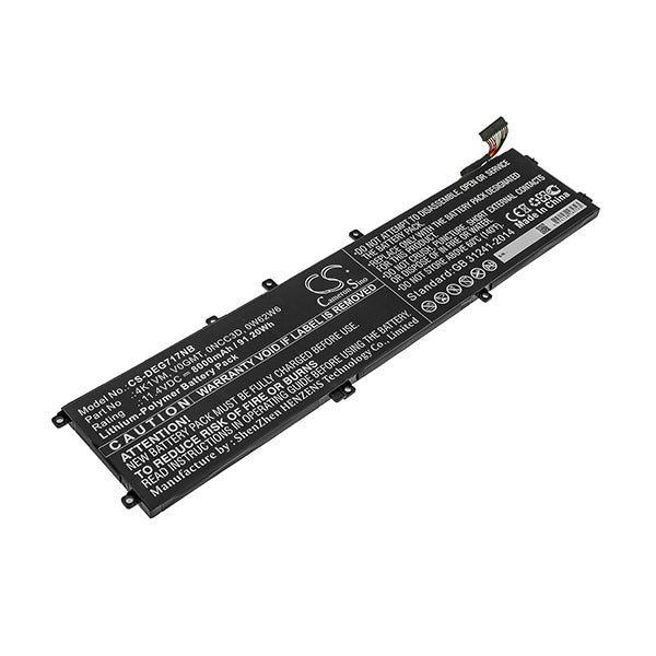 Cameron Sino Cs Deg717Nb 8000Mah Battery For Dell Notebook Laptop
