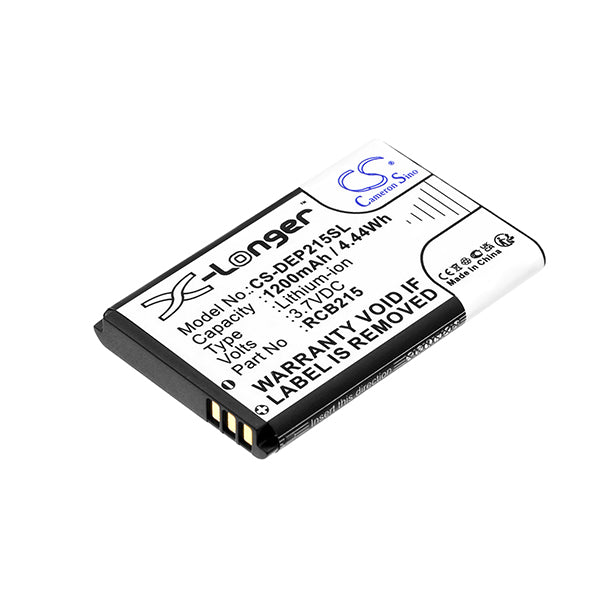 Cameron Sino Cs Dep215Sl 1200Mah Battery For Texet Mobile Smartphone