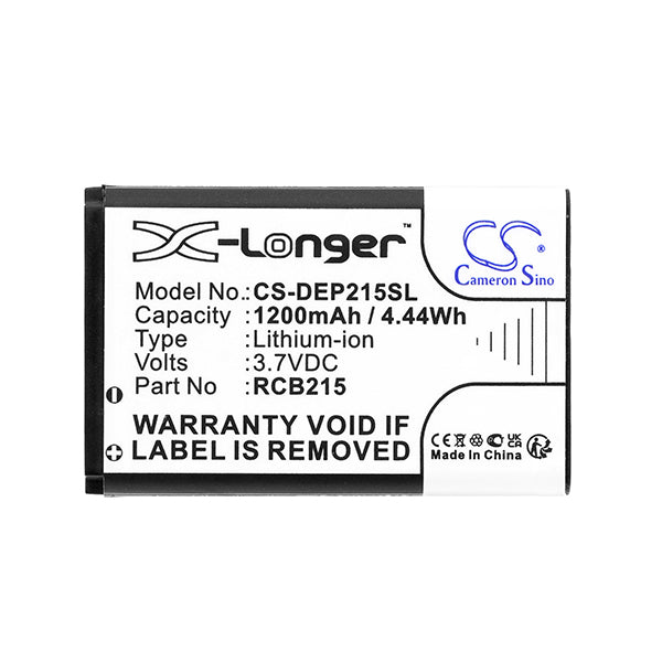 Cameron Sino Cs Dep215Sl 1200Mah Battery For Texet Mobile Smartphone