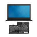 Cameron Sino Cs Dev544Nb 7500Mah Battery For Dell Notebook Laptop
