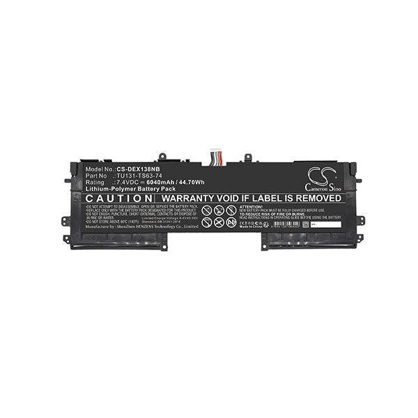 Cameron Sino Cs Dex138Nb 6040Mah Battery For Dell Notebook Laptop