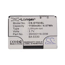 Cameron Sino Cs Dts3Sl 1100Mah Battery For Htc Mobile Smartphone