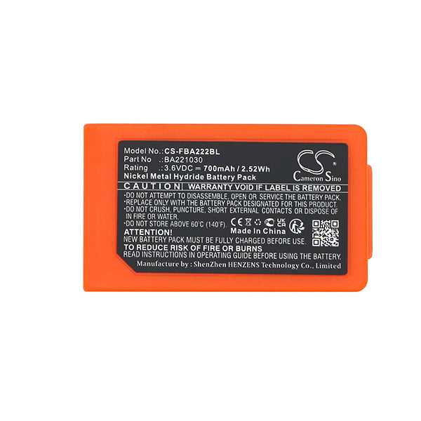 Cameron Sino Cs Fba222Bl 700Mah Battery For Hbc Cosmetic Mirror