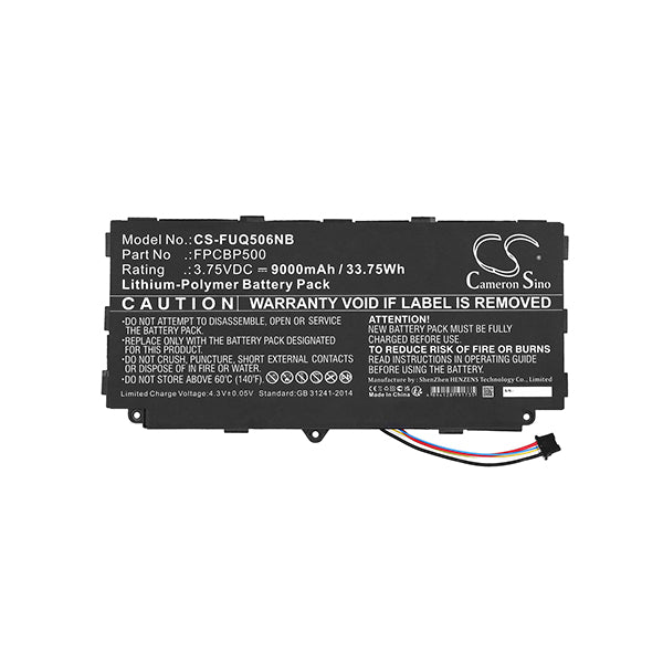 Cameron Sino Cs Fuq506Nb 9000Mah Battery For Fujitsu Notebook Laptop