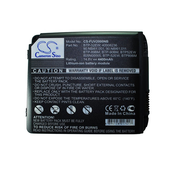 Cameron Sino Cs Fuv2000Nb 4400Mah Battery For Xeron Notebook Laptop